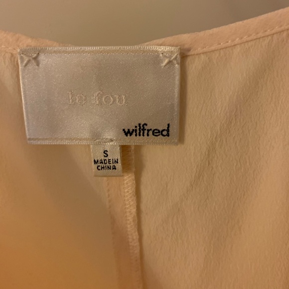 Wilfred le fou slip dress in pale pink - Picture 2 of 2